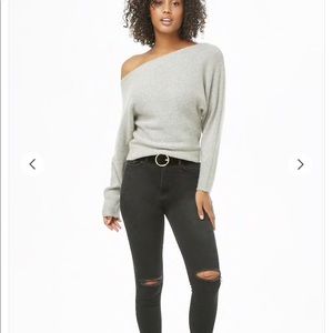 Knit Off the Shoulder Sweater